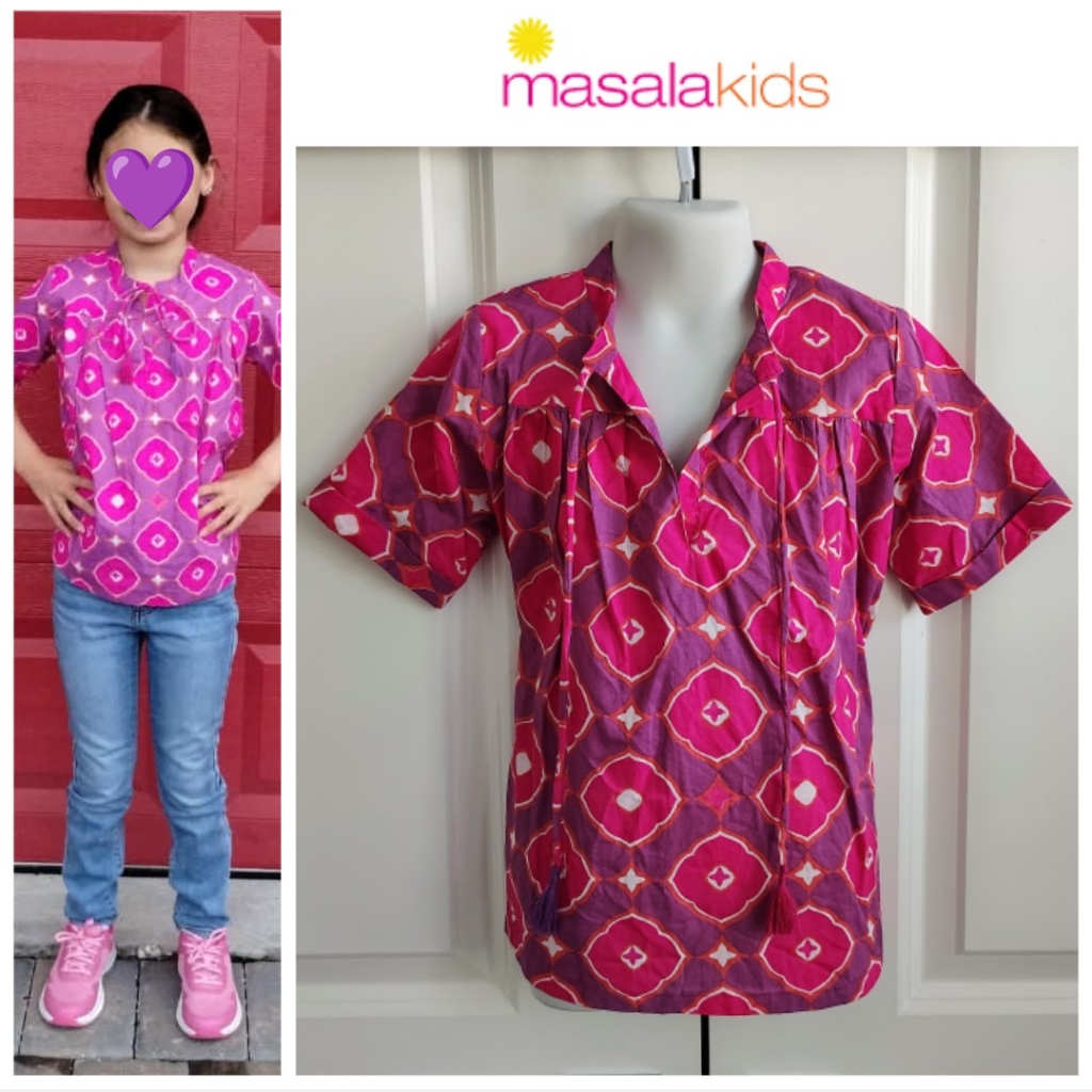 Masala Popover Blouse NyIndian Brand